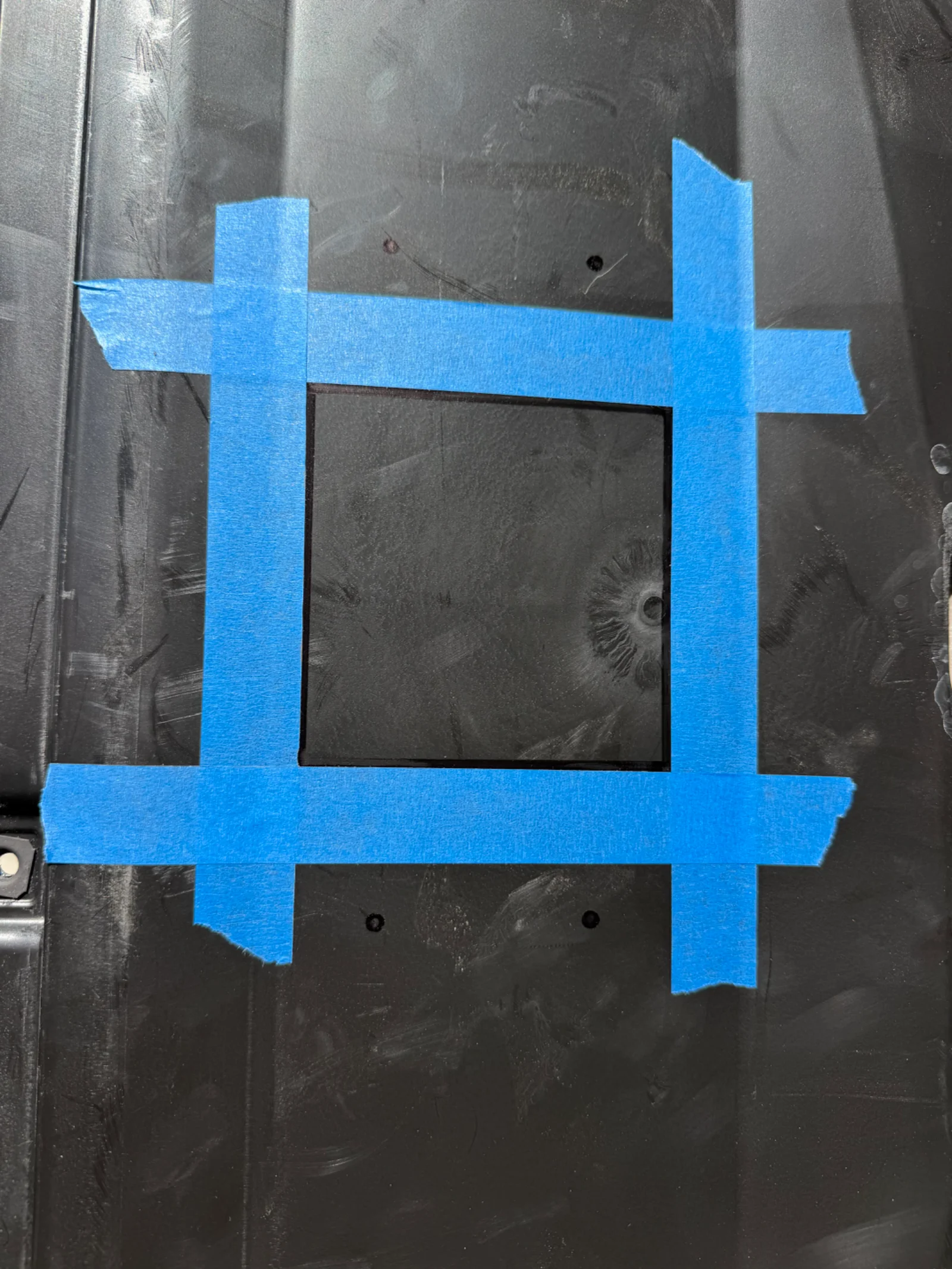 Oil Filter Access Panel